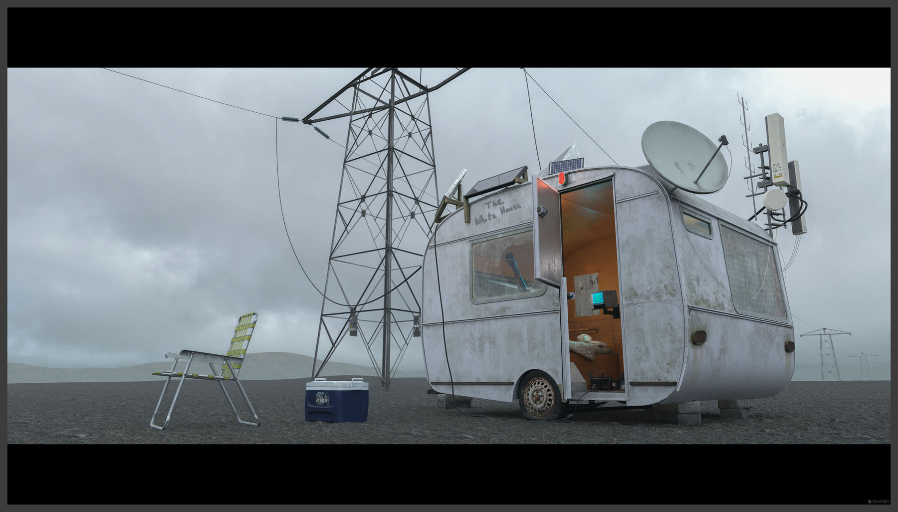 The Binary Entanglement — Digital 3D — physically-based render