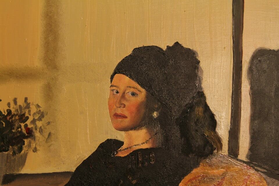 Detail — the face