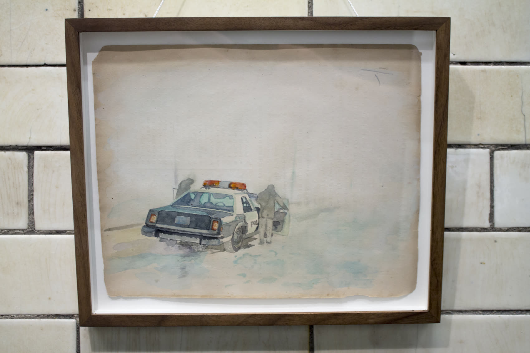 A Long Stretch — Watercolour on paper